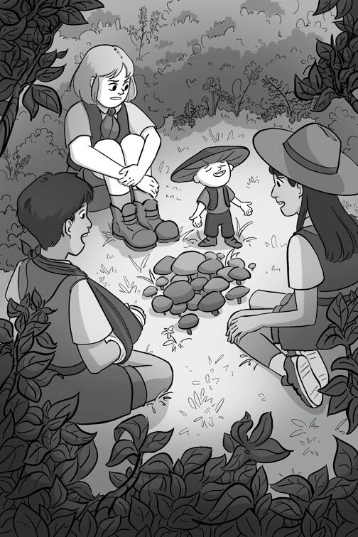 Self-Directed Work, 2024, Based off Grace Puente's The Poppy Scouts