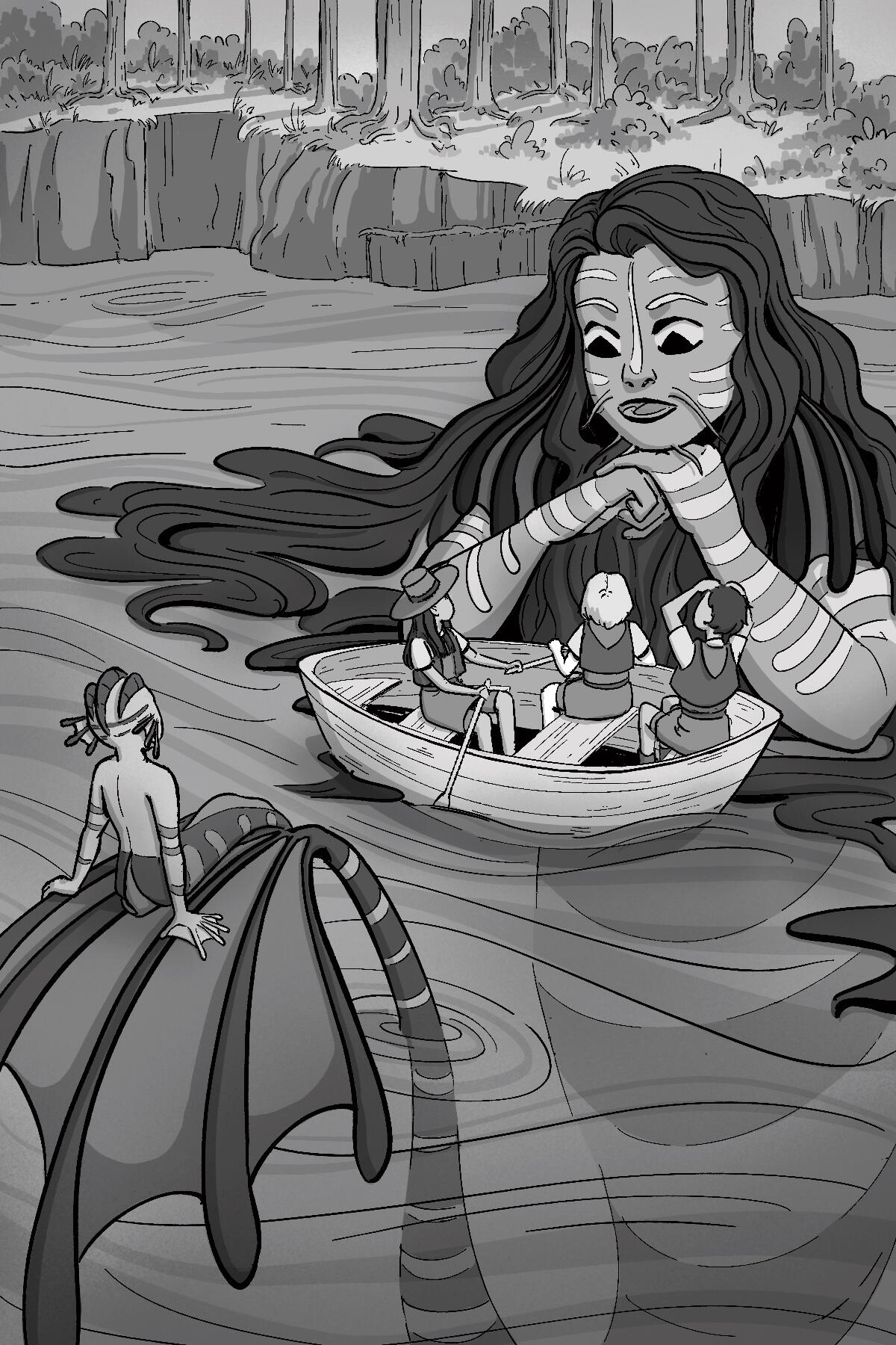 Self-Directed Work, 2025, Based off Grace Puente's The Poppy Scouts