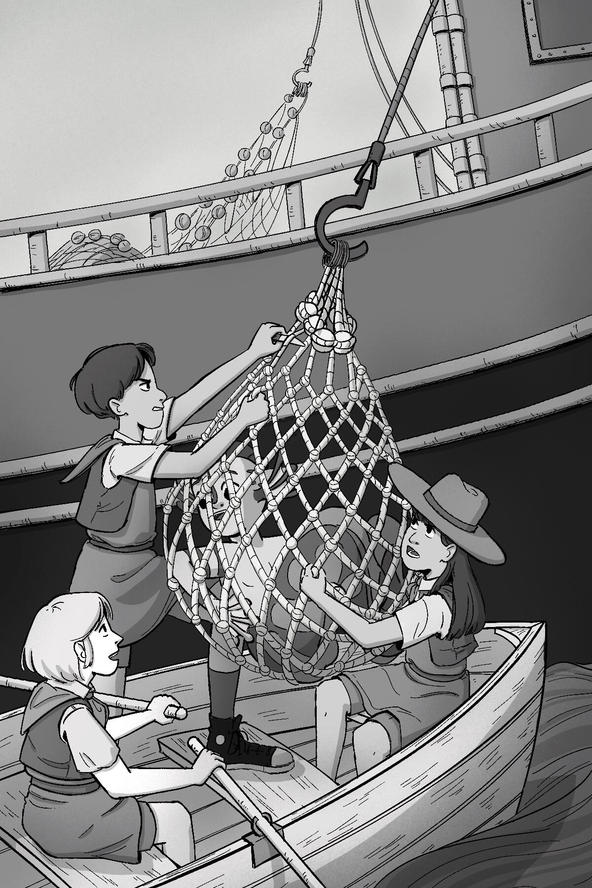 Self-Directed Work, 2025, Based off Grace Puente's The Poppy Scouts