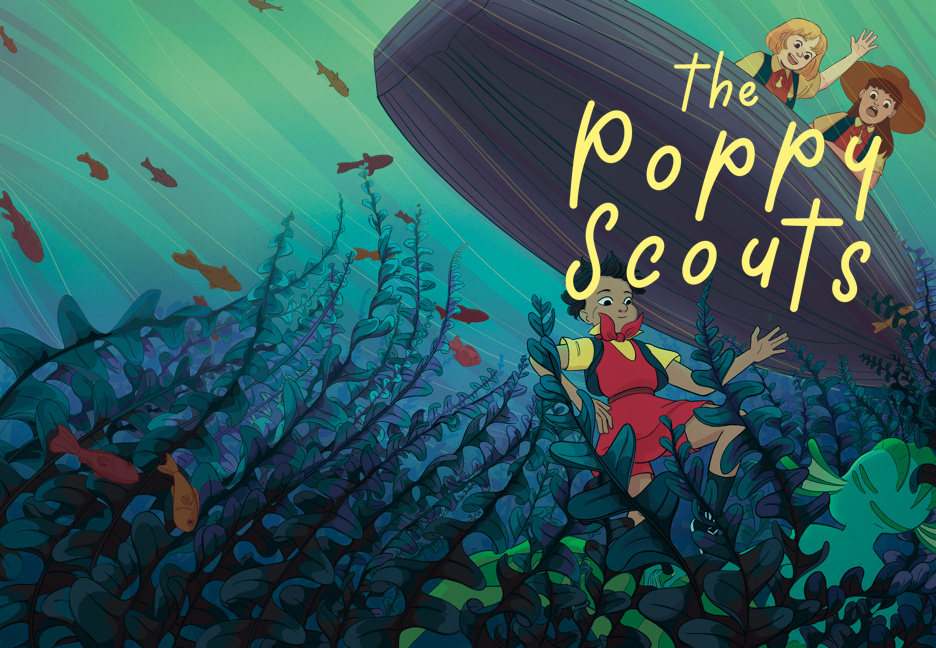 Self-Directed Work, 2025, Based off Grace Puente's The Poppy Scouts Self-Directed Work, 2025, Based off Grace Puente's The Poppy Scouts